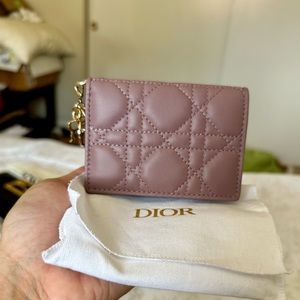 Lady Dior Card Holder
